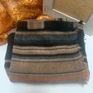 Rafaella Full Length Wool Skirt in  Earth Tones